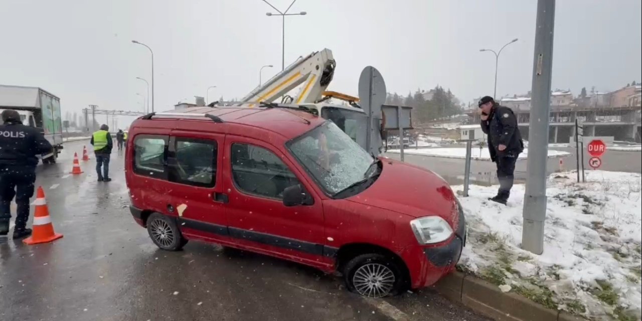 Domaniç’te Trafik Kazası!