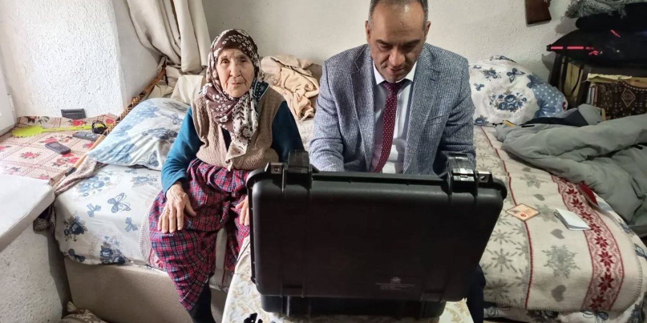 Yenipazar'da Evde Nüfus Hizmeti