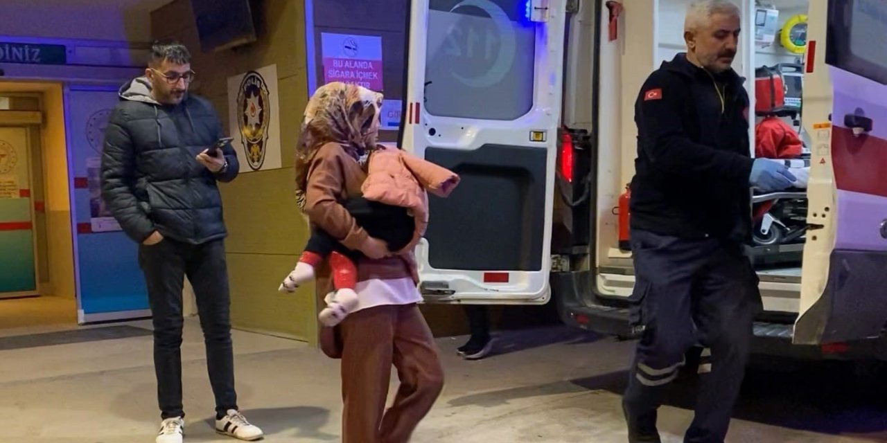 Üzerine Şifonyer Devrilen Çocuk Hastaneye Kaldırıldı