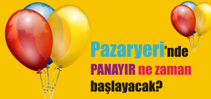 PAZARYERİ’NDE PANAYIR