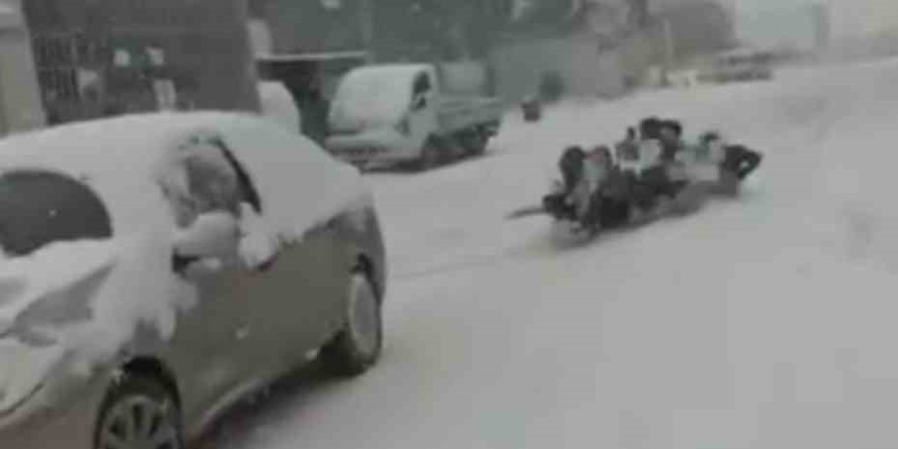 Buzlu Yolda Kaza Böyle Geldi