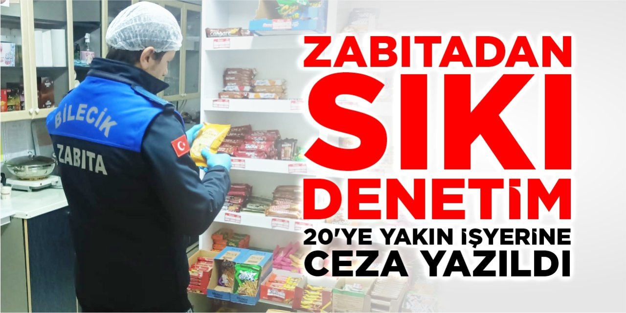 Zabıtadan sıkı denetim: Ceza yazıldı!