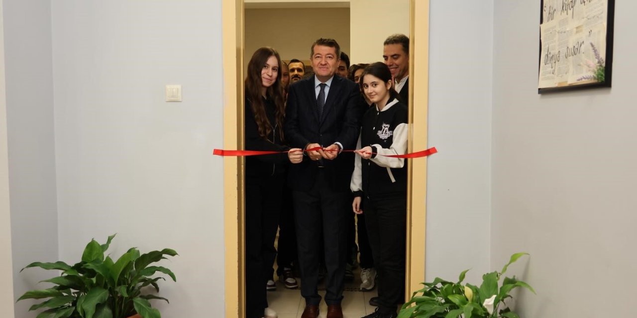 Kütüphane Açılışı Yapıldı