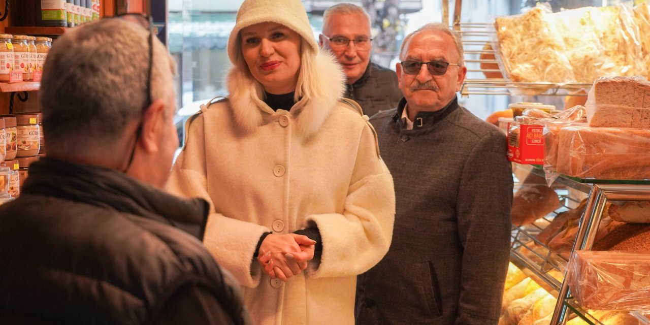 Başkan Subaşı Esnafın Yeni Yılını Kutladı