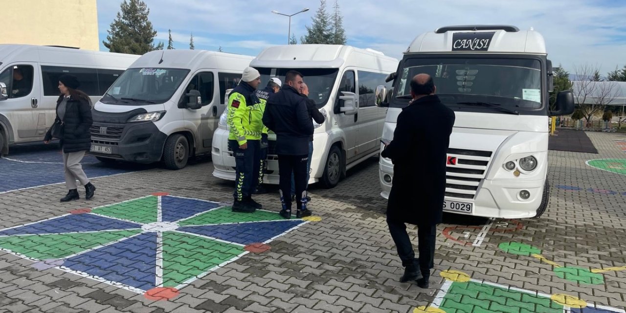 Okul Servisleri Denetlendi!