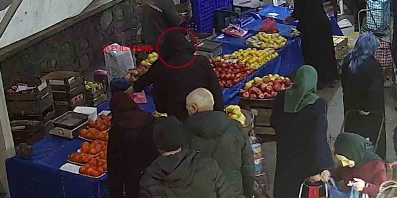 Kaşla Göz Arasında Hırsızlık Yaptı! O Şüpheliyi Polis Yakaladı