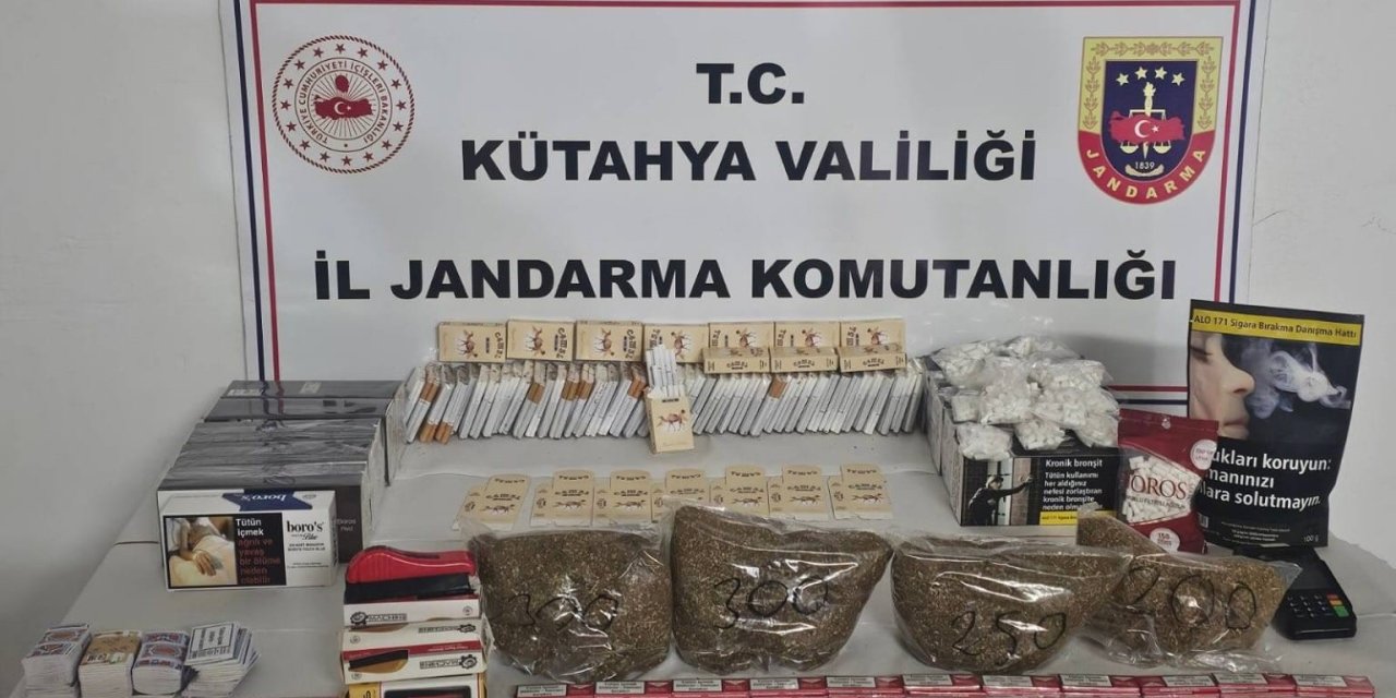 Jandarmadan Kaçak Tütün Operasyonu