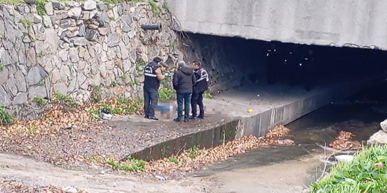 Dere Kenarında Erkek Cesedi Bulundu