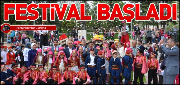 8. ÇOCUK FESTİVALİ BAŞLADI