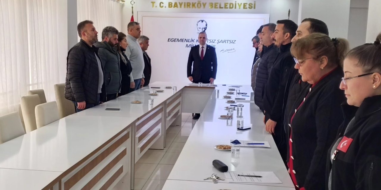 Bayırköy'de Yılın İlk Belediye Meclis Toplantısı