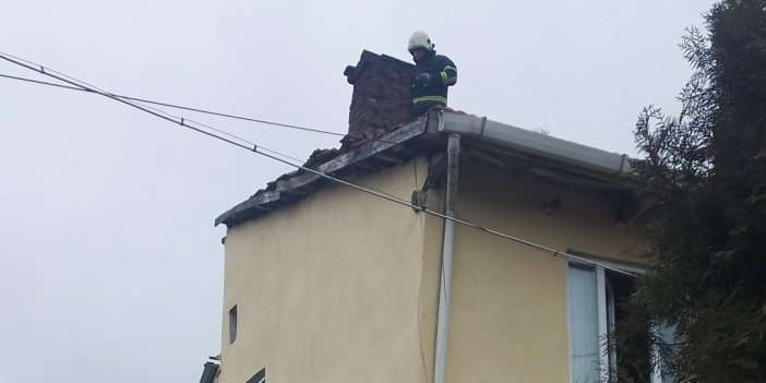 Bilecik’te Baca Yangını