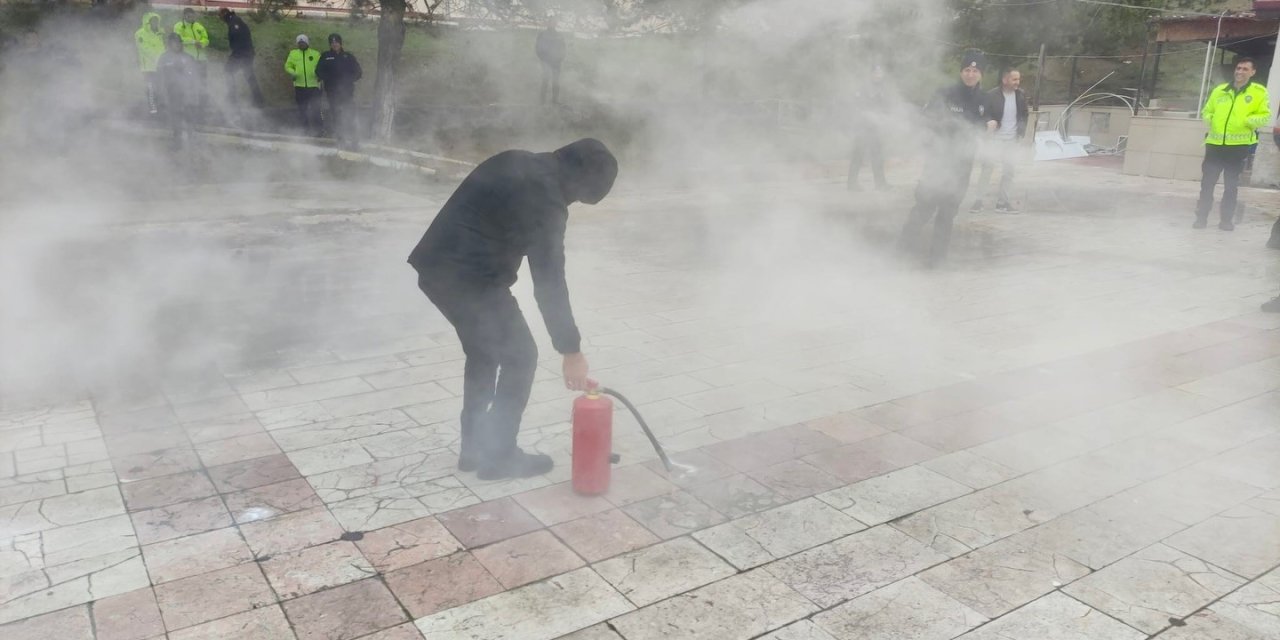 Bilecik Polis Evi’nde Yangın Eğitimi