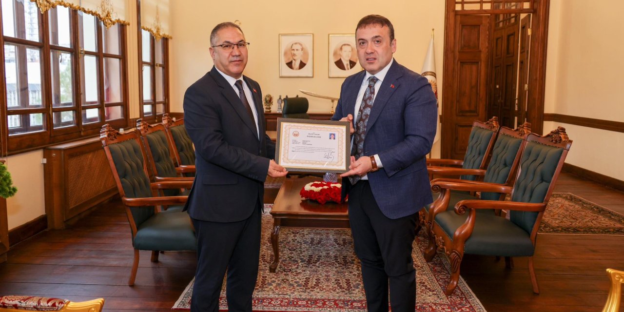 Müdür Bozkurt'tan Veda Ziyareti