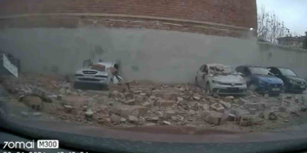 Otoparkta Yaşanan Facianın Görüntüleri Ortaya Çıktı