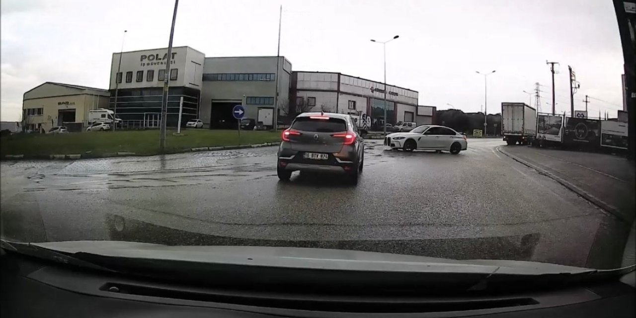 Cadde Ortasında Drift Yapan Sürücüye 58 Bin Lira Ceza!