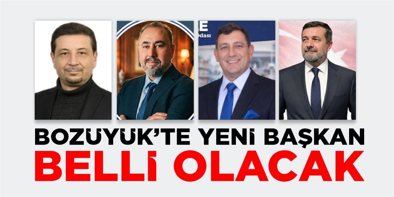 Bozüyük'te yeni başkan belli olacak