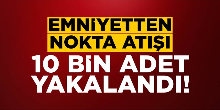 Emniyetten nokta atışı