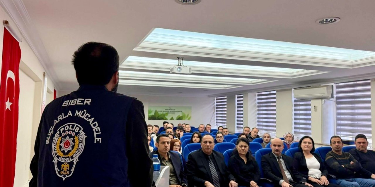 Siber Suçlara Karşı Farkındalık Çalışması Yapıldı