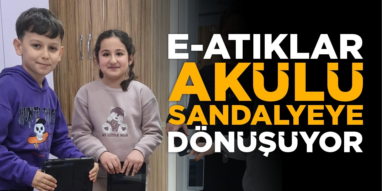 E-atıklar Akülü Tekerlekli Sandalyeye Dönüşüyor