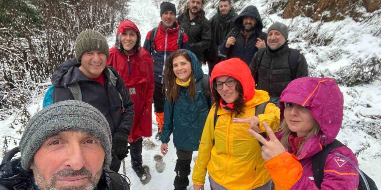 30 Kilometrelik Zorlu Orman Parkurunu Geride Bıraktılar