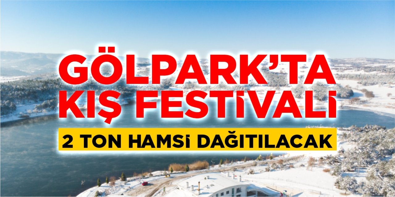 Gölpark’ta kış festivali