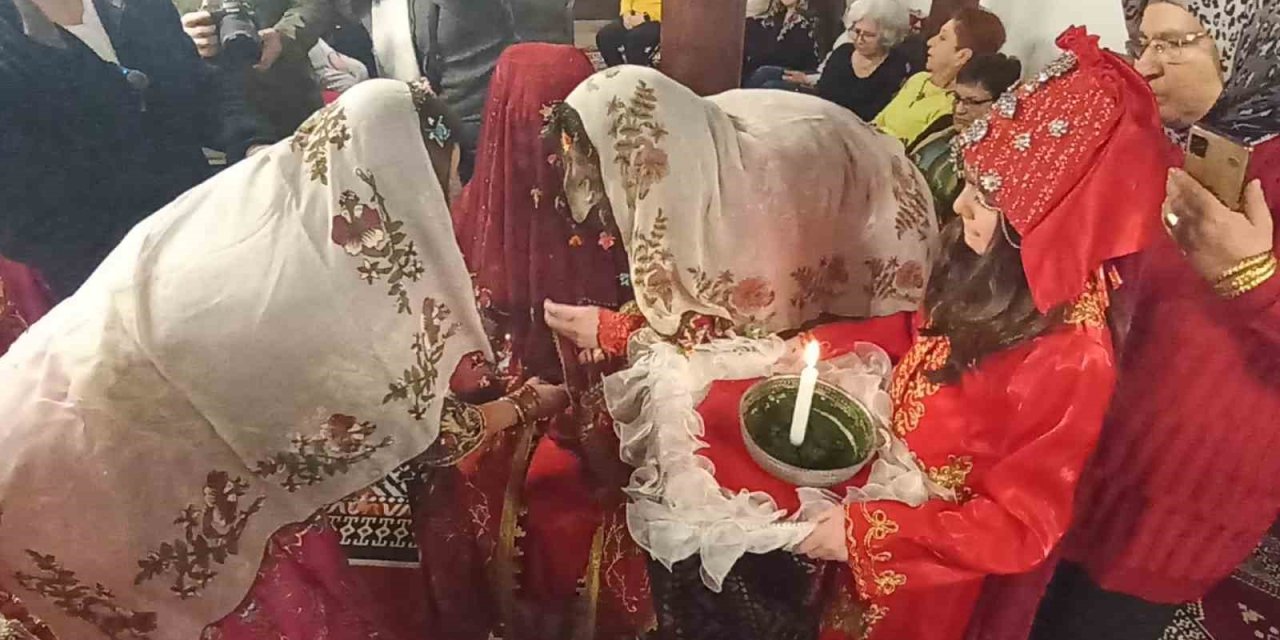 "Geleneksel Kına" Geleneği Yeniden Hayat Buldu