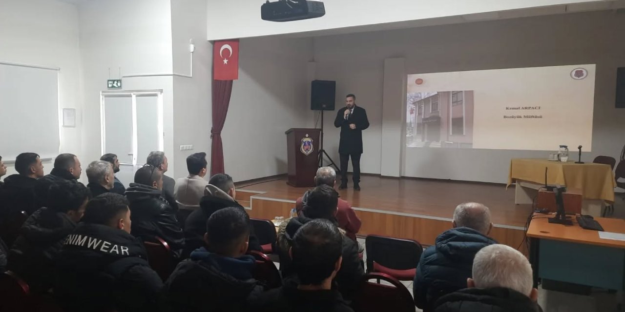 Bozüyük Açık Ceza İnfaz Kurumunda Miraç Kandili Programı
