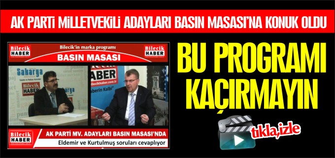 "İKİ VEKİL İÇİN ÇALIŞIYORUZ"