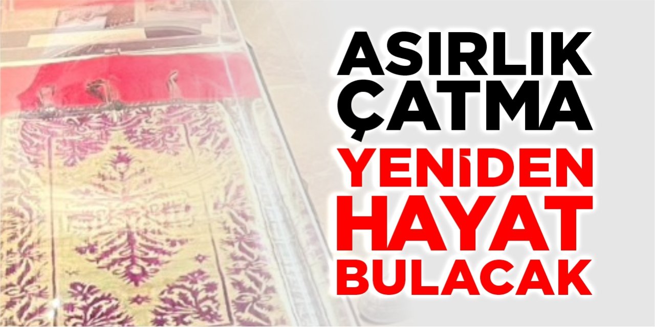 Asırlık Bilecik Çatması yeniden hayat bulacak