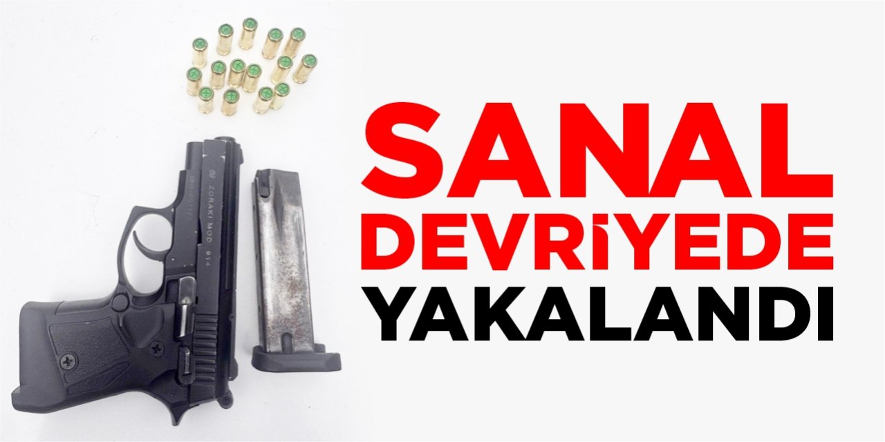 Sanal devriyede yakalandı!