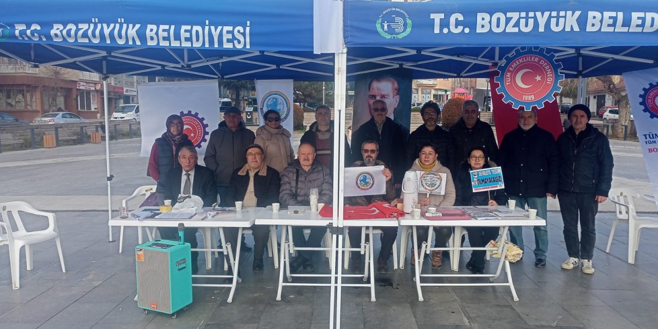 Emekliler Bozüyük'ten Seslendi!