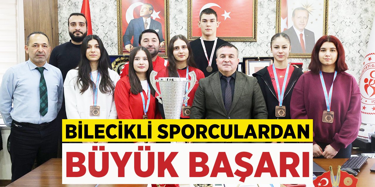 Bilecikli Sporculardan Büyük Başarı