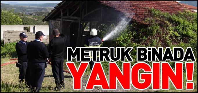 METRUK BİNADA YANGIN