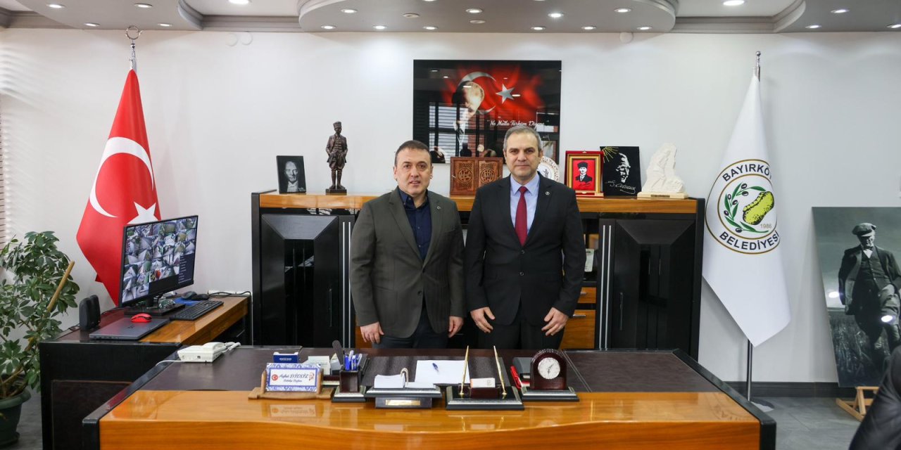 Vali Sözer Bayırköy Belediyesi'ni Ziyaret Etti