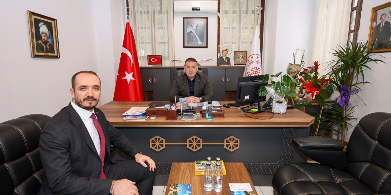 Vali Sözer'den Müdür Bozkurt'a İade-i Ziyaret