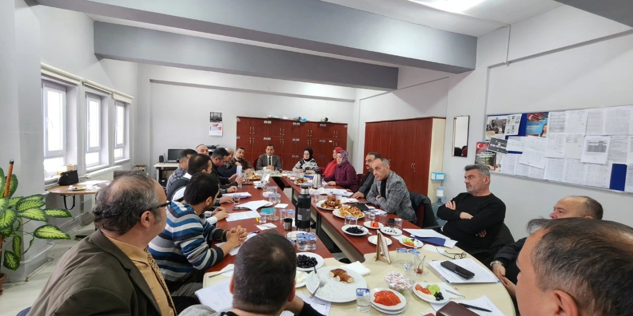 Söğüt'te 1. Dönem Değerlendirme Toplantısı