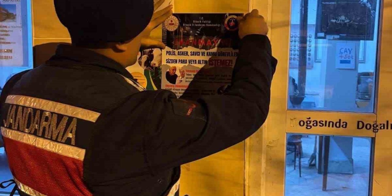 Jandarmadan Dolandırıcılık Olaylarına Karşı Bilgilendirme