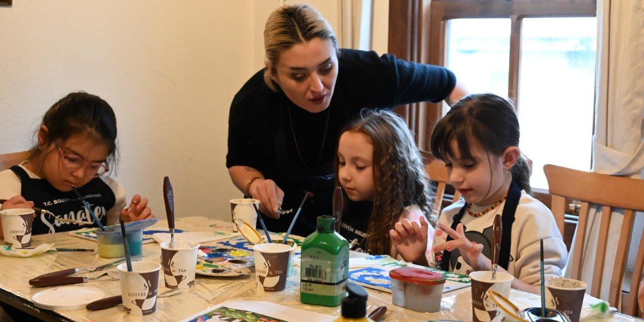 Bozüyük'te Öğrencilere Sömestir Tatili Atölyeleri