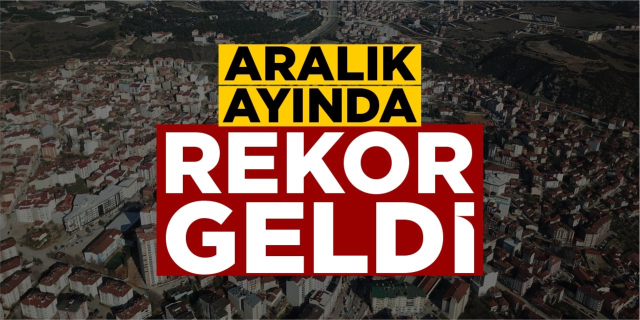 Aralık ayında rekor geldi