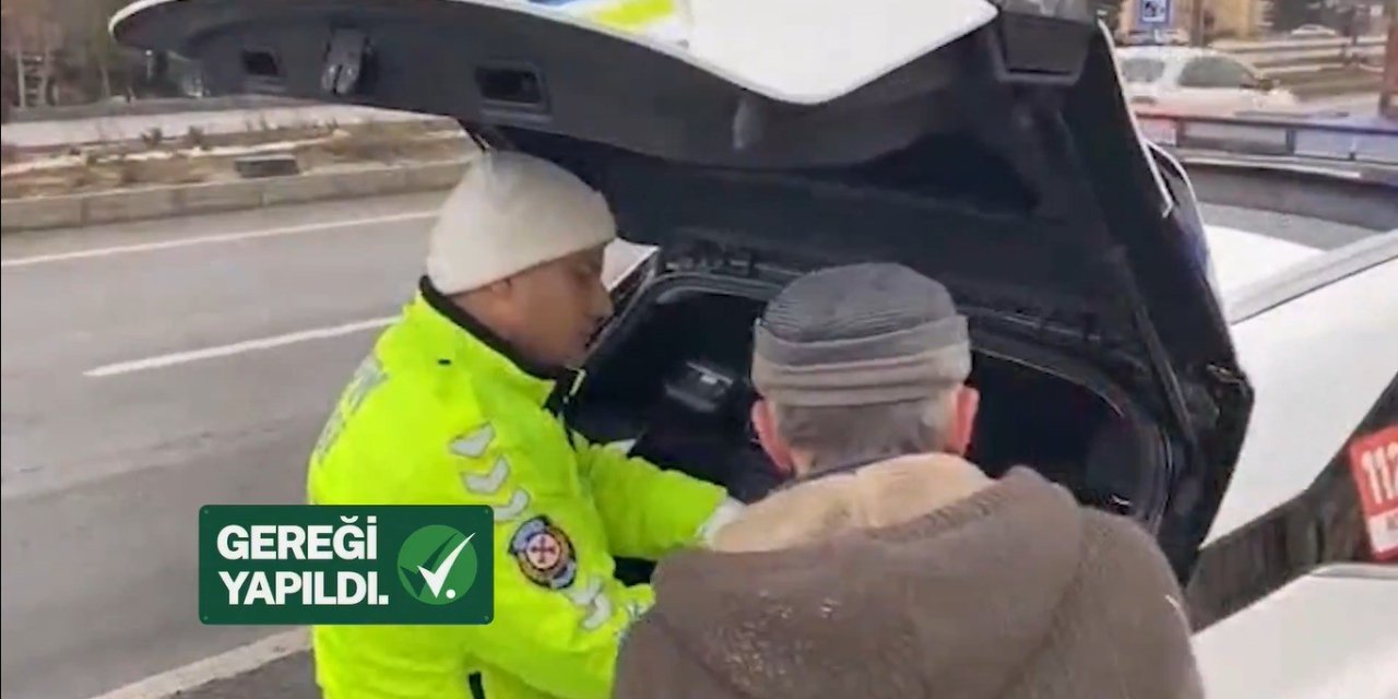 Kütahya’da Yaya Önceliğini Hiçe Sayan Kamyon Sürücüsüne Ceza