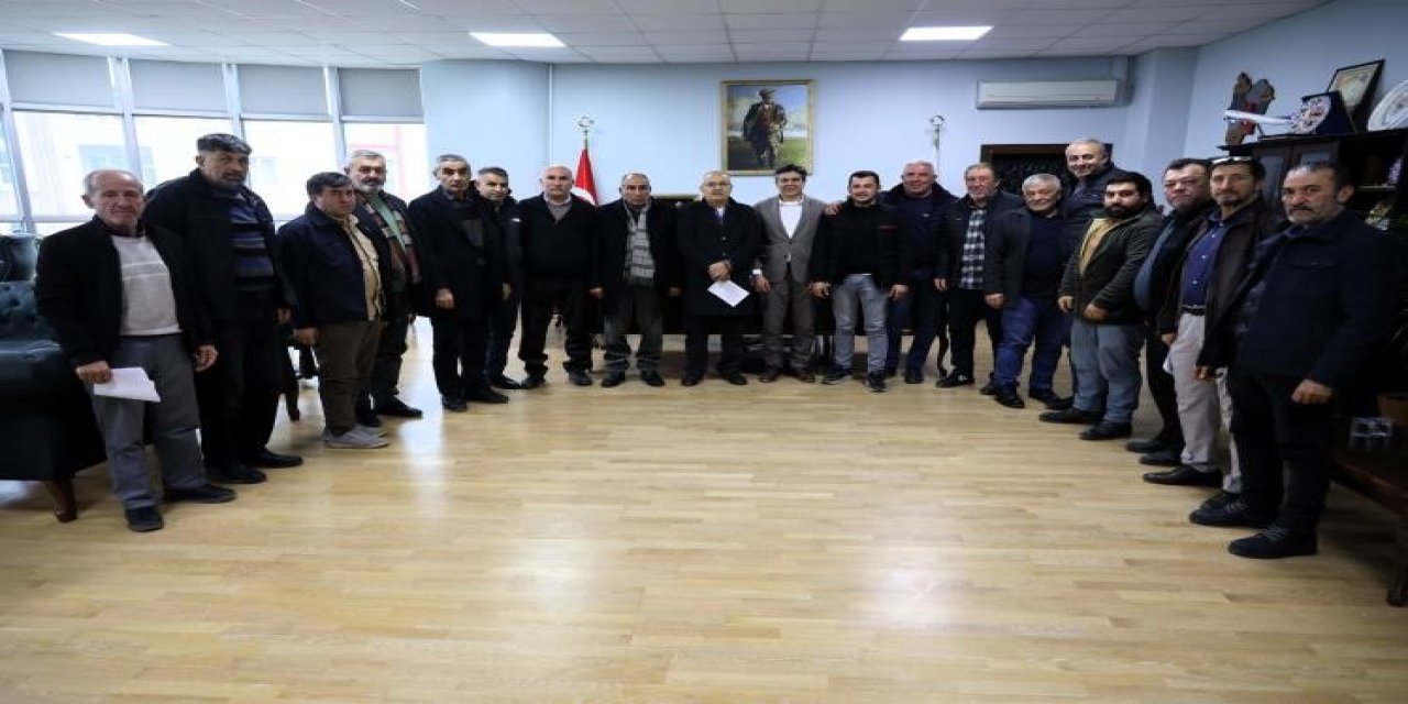 Köy Muhtarlarından Başkan Durgut’a Ziyaret