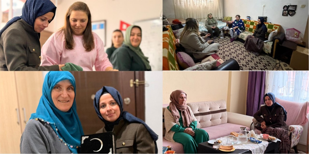 Vali Sözer'in eşi Zeynep Sözer'den Ziyaretler