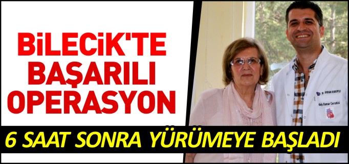 BİLECİK’TE BAŞARILI BİR OPERASYON