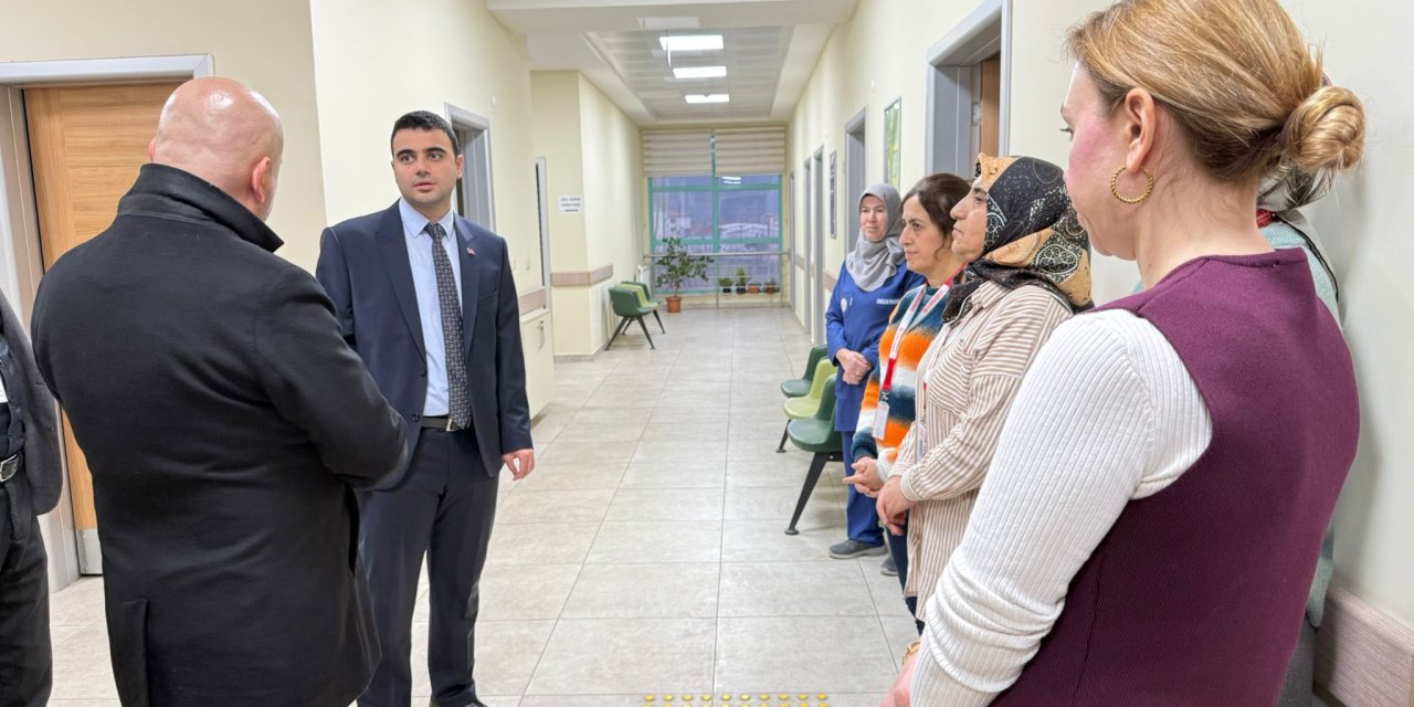 Kaymakam Kılıç, Toplum Sağlığı Merkezini Ziyaret Etti