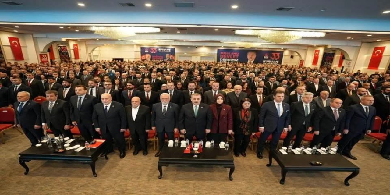 Büyük Birlik Partisi 33 yaşında