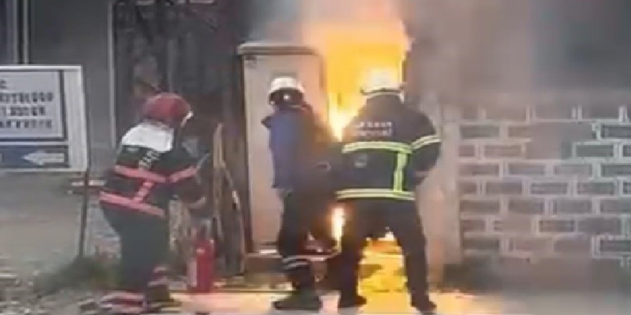 Trafo Yangınındaki Patlama Paniğe Neden Oldu