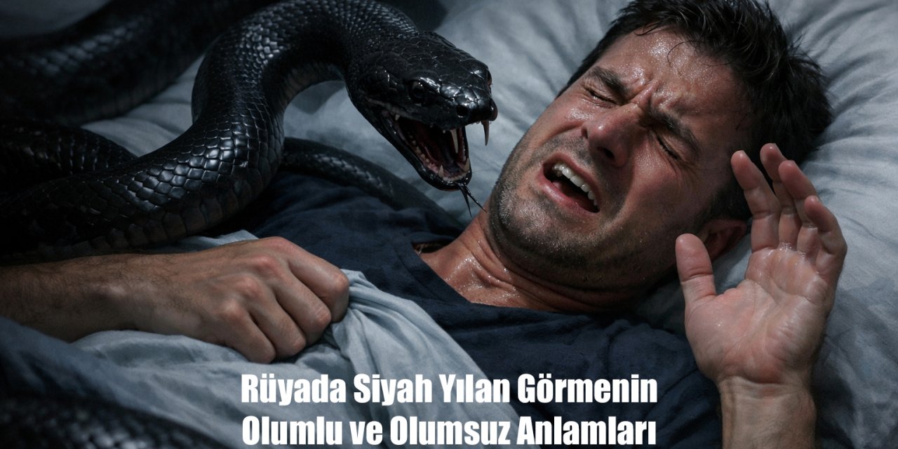 Rüyada Siyah Yılan Görmenin Olumlu ve Olumsuz Anlamları