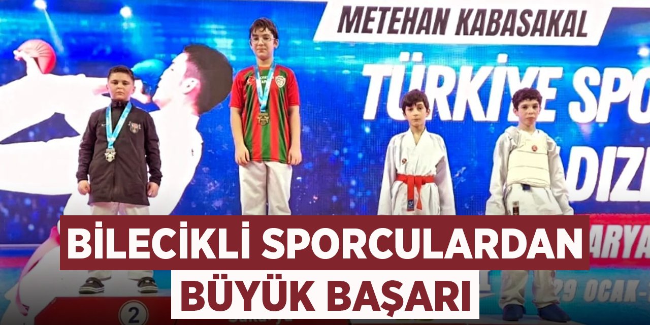 Bilecikli Sporculardan Büyük Başarı