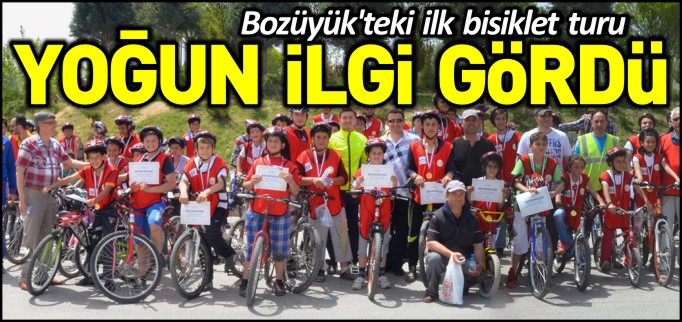 ’19 MAYIS GENÇLİK BİSİKLET TURU’ YOĞUN İLGİ GÖRDÜ