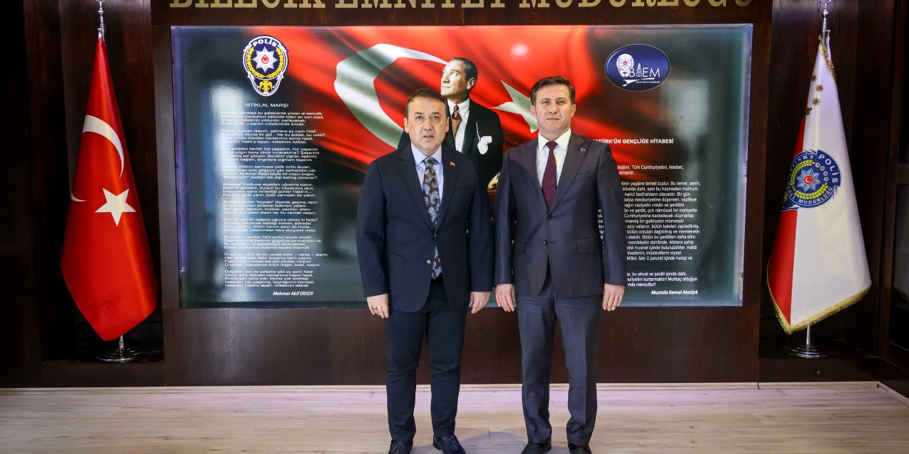 Vali Sözer’den Müdür Çağlar’a iade-i ziyaret